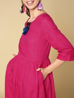 tassel detail maxi dress - 16810942 - Standard Image - 4