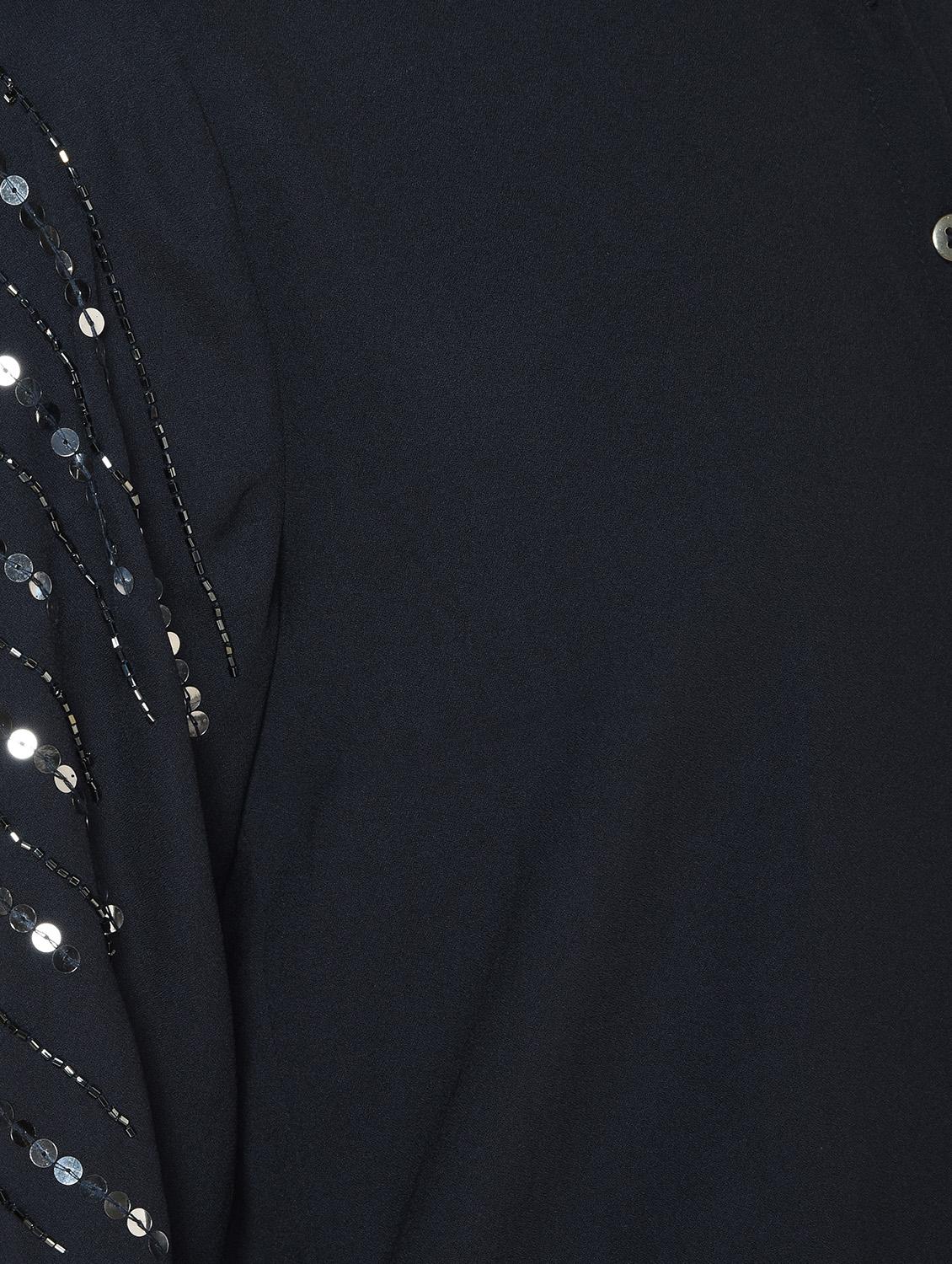 sequined sleeves solid shirt - 16810945 - Zoom Image - 6
