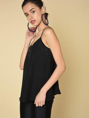 cami neck embellished top - 16810947 - Standard Image - 3