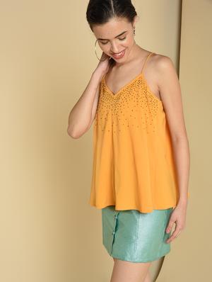 cami neck embellished top - 16810948 - Standard Image - 3