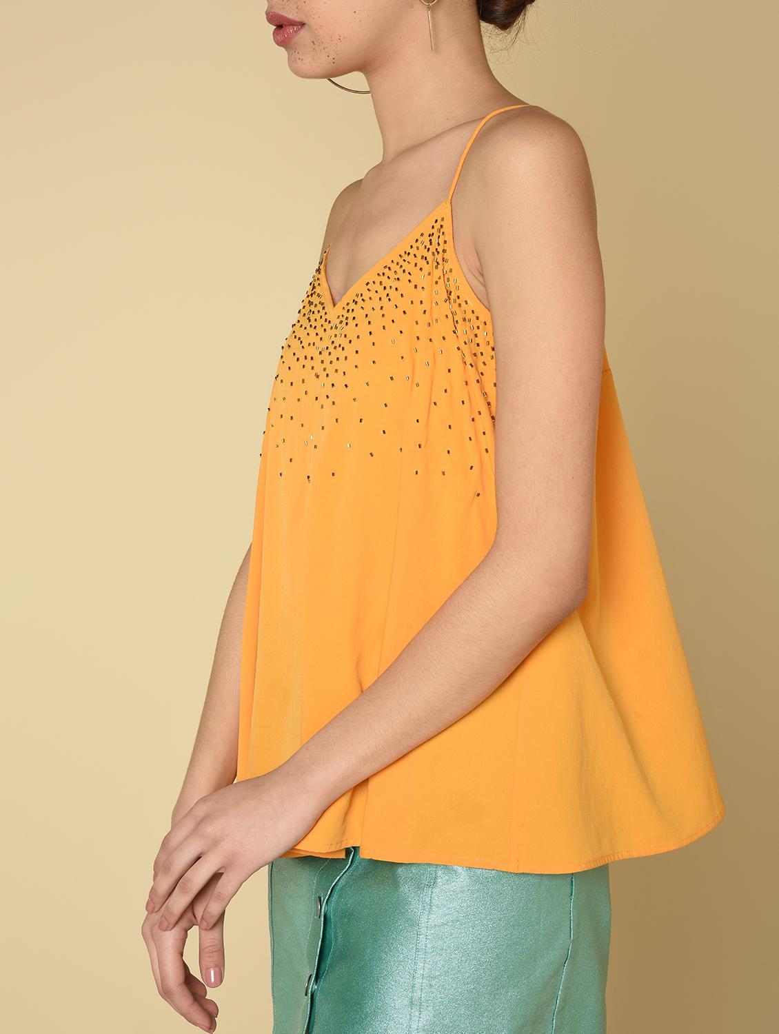 cami neck embellished top - 16810948 - Zoom Image - 5