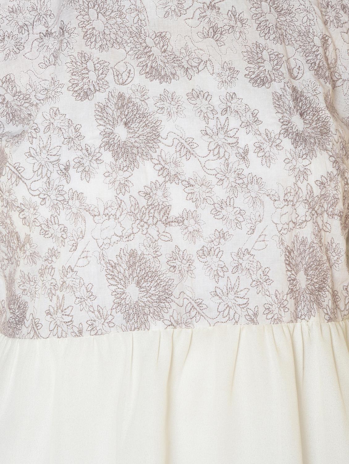 bell sleeves embroidered top - 16810951 - Zoom Image - 6