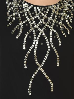 embellish detail asymmetric dress - 16810971 - Standard Image - 6