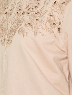 embroidered detail solid top - 16810977 - Standard Image - 6