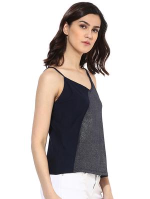 cami neck metallic top - 16811169 - Standard Image - 2