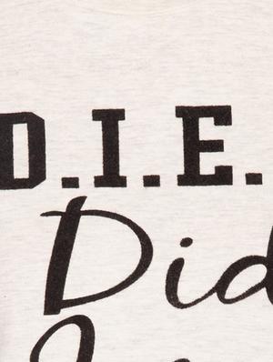quirky text crop tee - 16811196 - Standard Image - 5