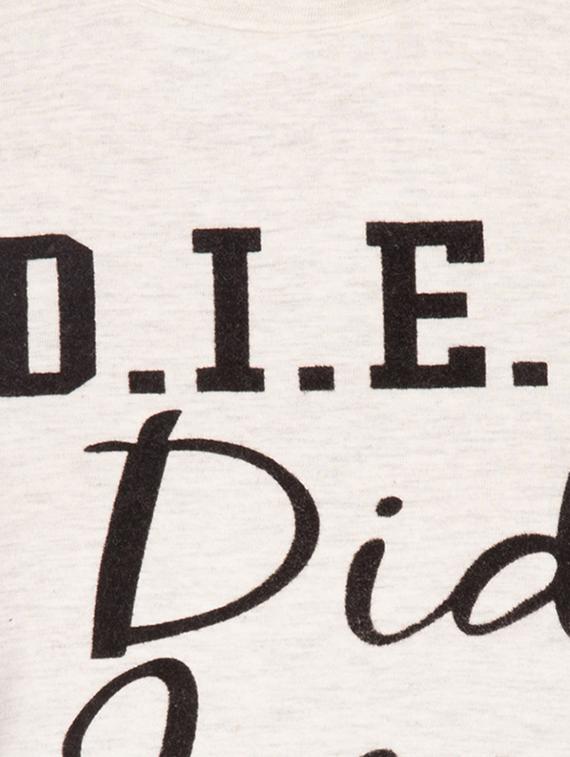 quirky text crop tee - 16811196 - Zoom Image - 5
