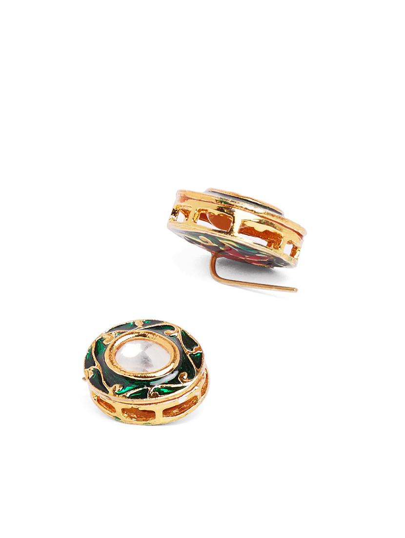 green gold metal short necklace - 16811612 - Zoom Image - 4