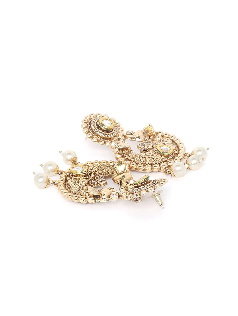 white gold metal short necklace - 16811640 - Zoom Image - 3