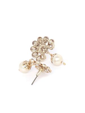 gold metal bridal necklace - 16811693 - Standard Image - 4