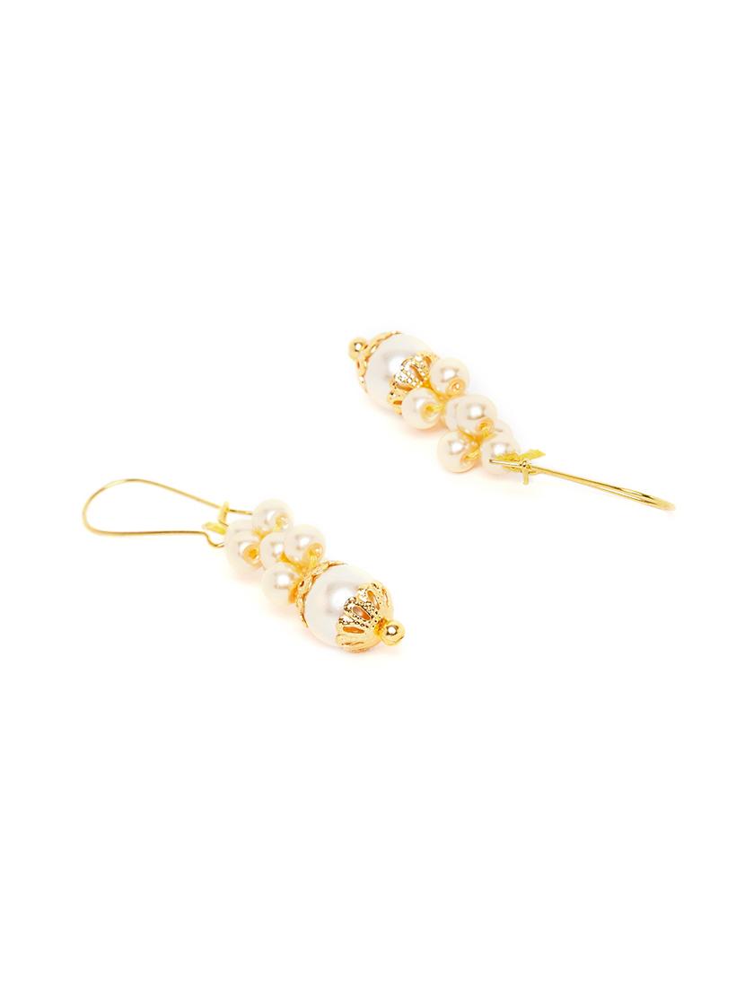 gold metal short necklace - 16811702 - Zoom Image - 4