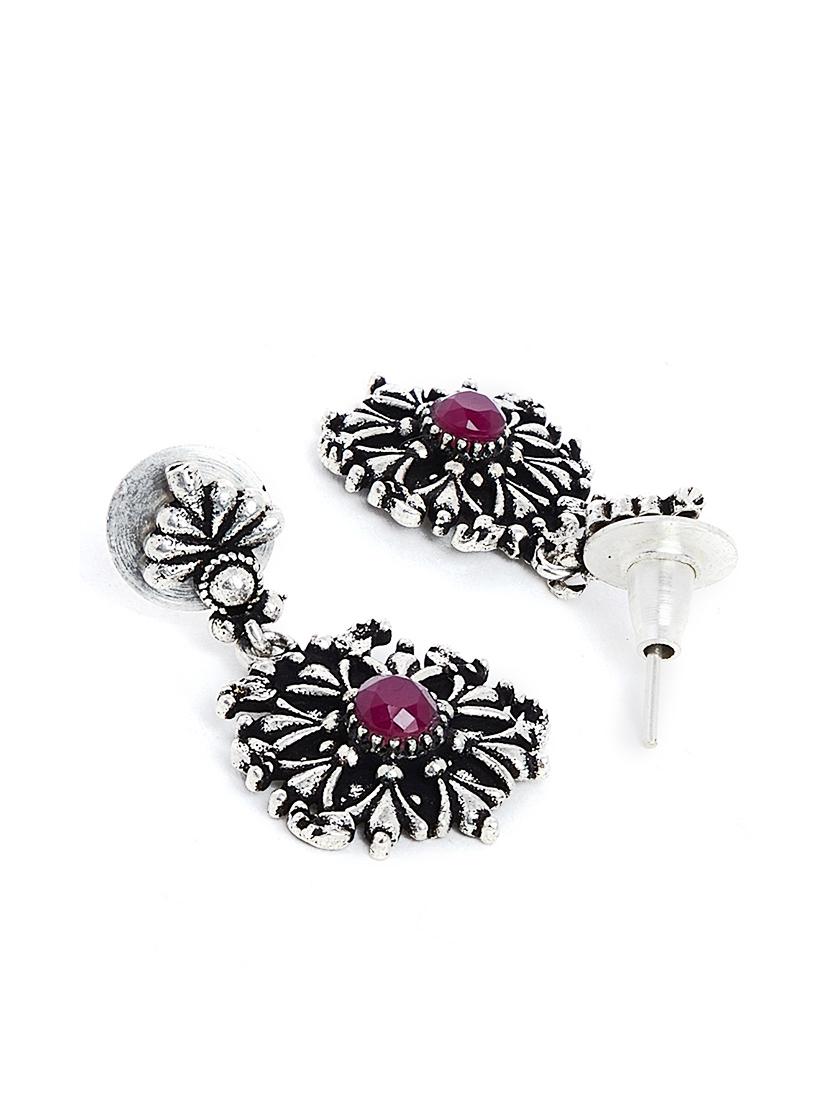 silver brass short necklace - 16811716 - Zoom Image - 4