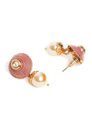 gold metal short necklace - 16811721 - Standard Image - 4