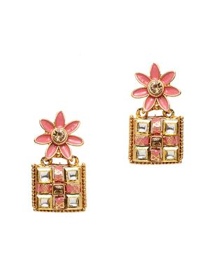 gold metal short necklace - 16811741 - Standard Image - 4