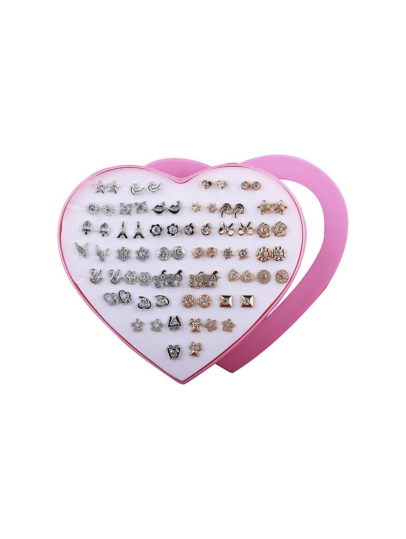 multi colored metal combo's. earring - 16812099 - Zoom Image - 2