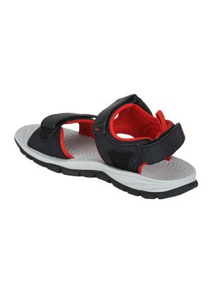 black leather back strap floaters - 16812135 - Standard Image - 3