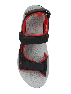 black leather back strap floaters - 16812135 - Standard Image - 4