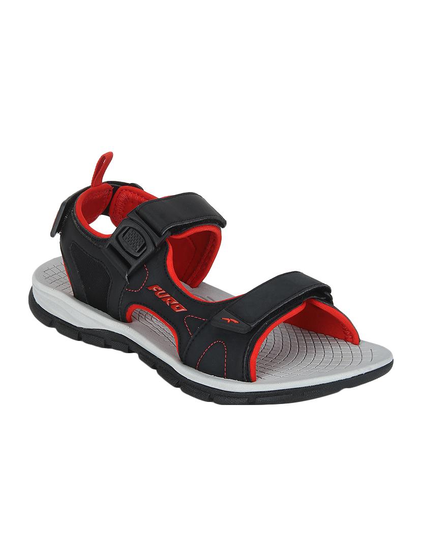 black leather back strap floaters - 16812135 - Zoom Image - 1