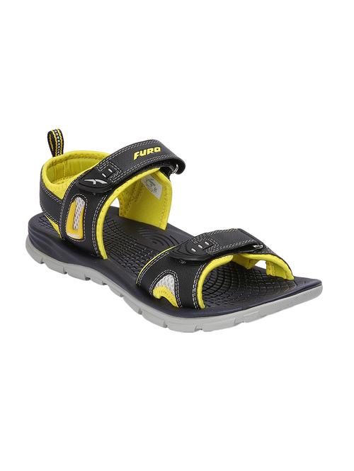 black leather back strap floaters - 16812136 - Standard Image - 1