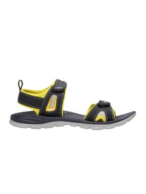 black leather back strap floaters - 16812136 - Standard Image - 2
