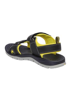 black leather back strap floaters - 16812136 - Standard Image - 3