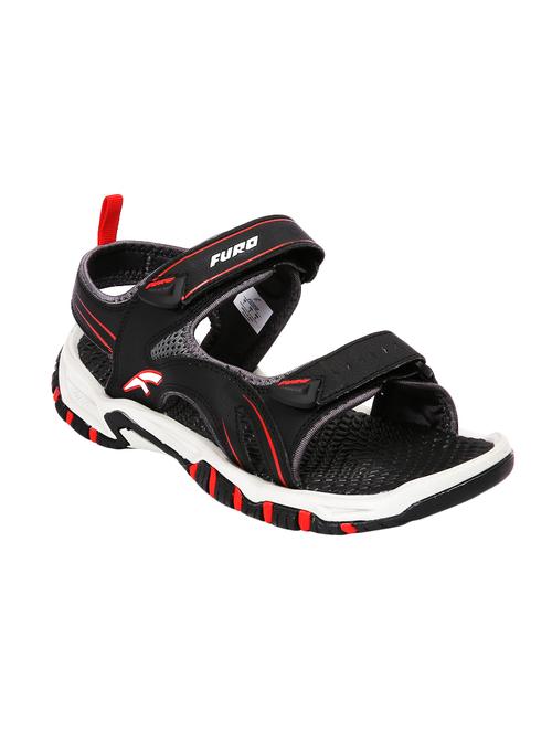 black leather back strap sandals - 16812140 - Standard Image - 1