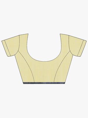 solid bhagalpuri saree with blouse - 16812178 - Standard Image - 3