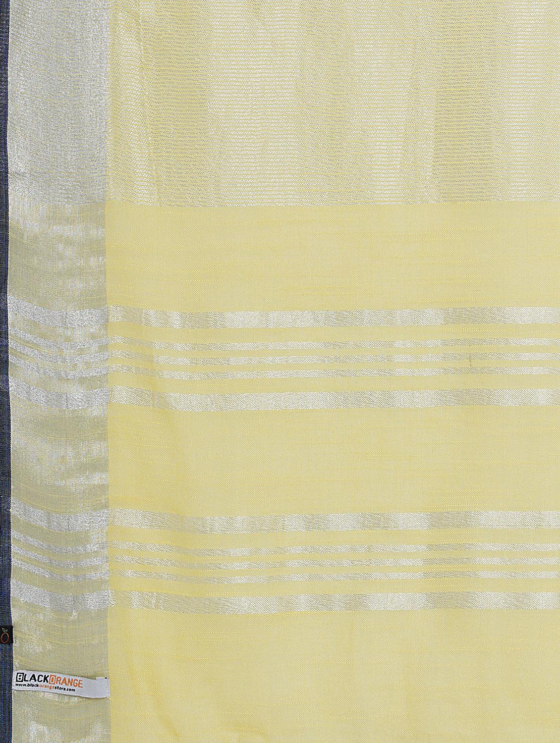 solid bhagalpuri saree with blouse - 16812178 - Zoom Image - 4