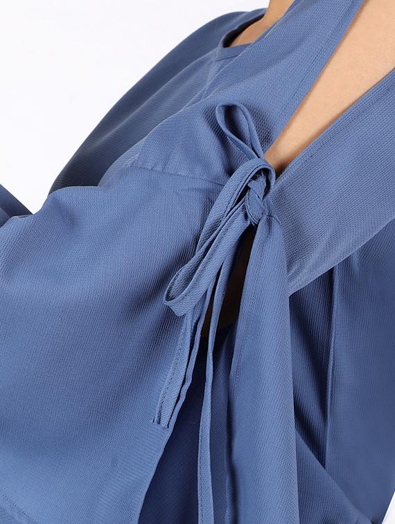 cold bell shoulder solid top - 16812695 - Zoom Image - 5