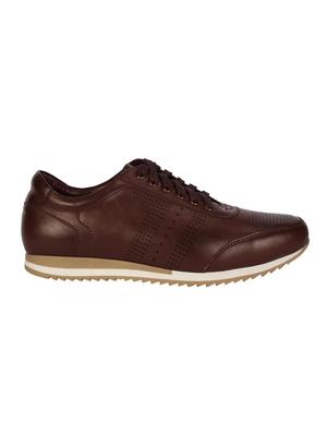 brown leather lace up shoes - 16812923 - Standard Image - 2