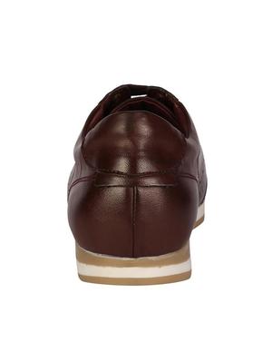 brown leather lace up shoes - 16812923 - Standard Image - 3