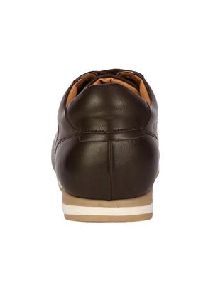 brown leather lace up shoes - 16812925 - Standard Image - 3