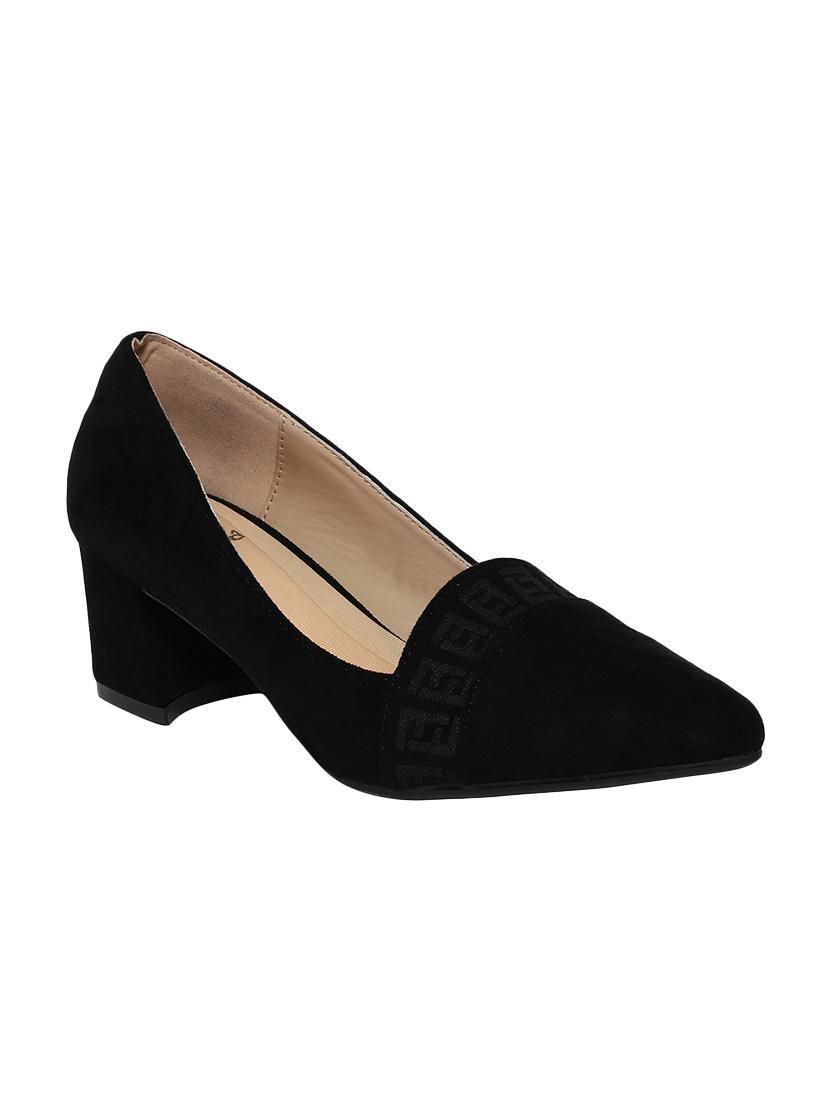 black slip on sandals - 16813144 - Zoom Image - 1
