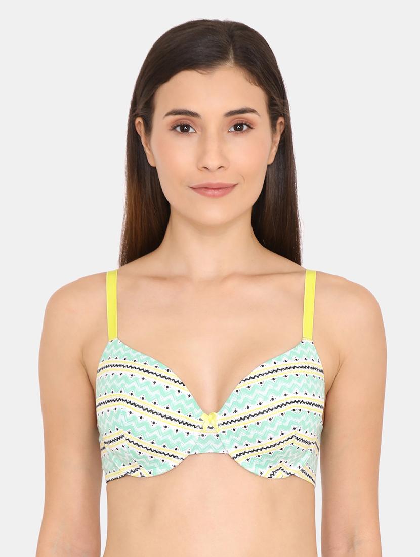 contrast strap t-shirt bra - 16813253 - Zoom Image - 1