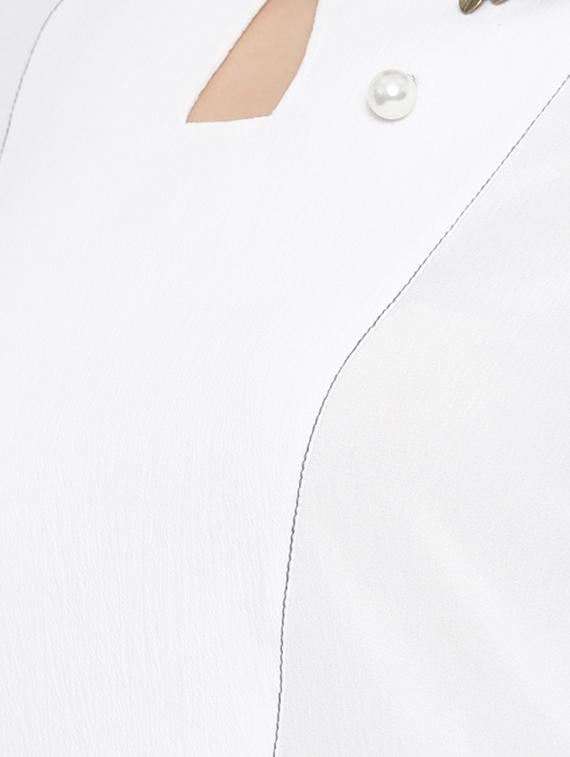 pearl embellished solid top - 16814856 - Zoom Image - 5