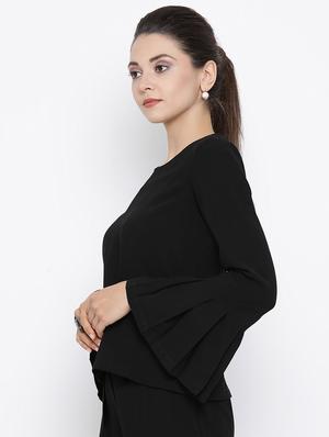 embellish detail bell sleeves top - 16814865 - Standard Image - 2