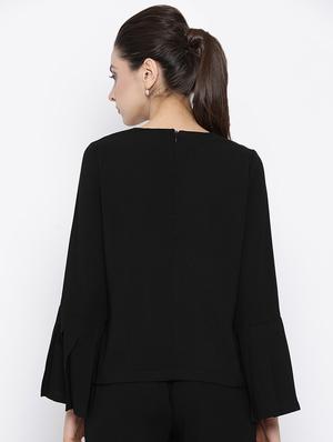 embellish detail bell sleeves top - 16814865 - Standard Image - 3
