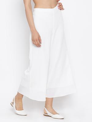 high rise solid trouser - 16814873 - Standard Image - 2