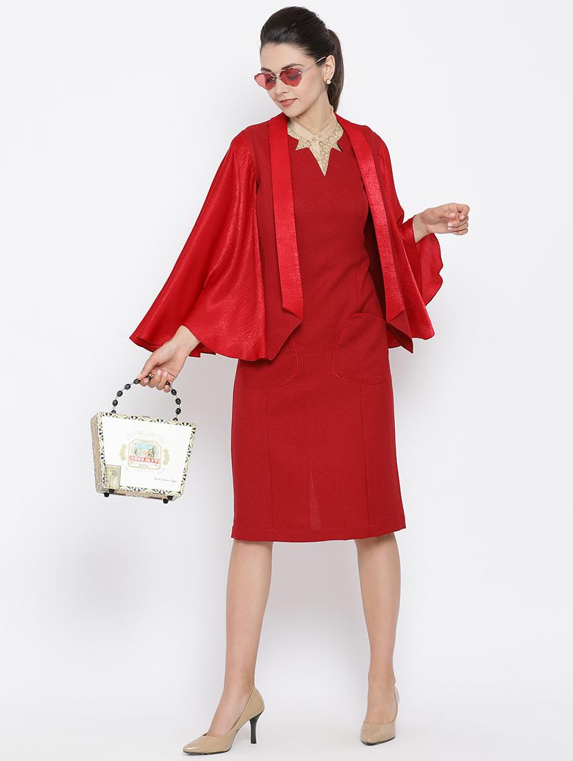 exaggerated bell sleeves blazer - 16814888 - Zoom Image - 4