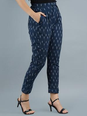 ikat print tapered pant - 16815220 - Standard Image - 2