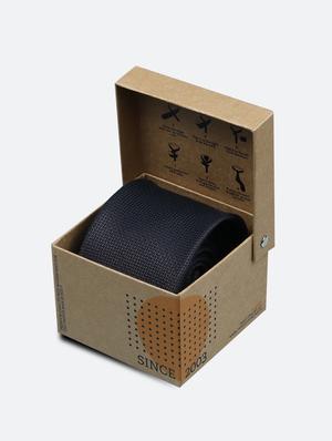 black micro fiber tie - 16815505 - Standard Image - 4