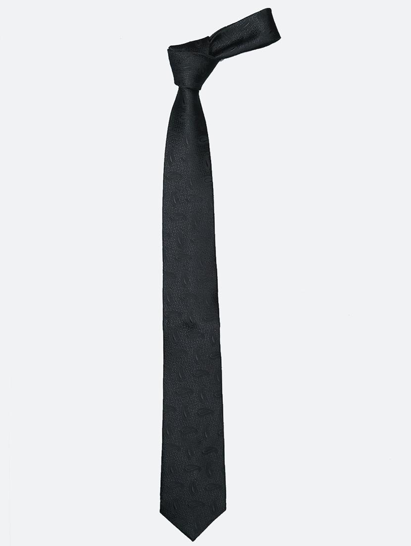 black micro fiber tie - 16815507 - Zoom Image - 1