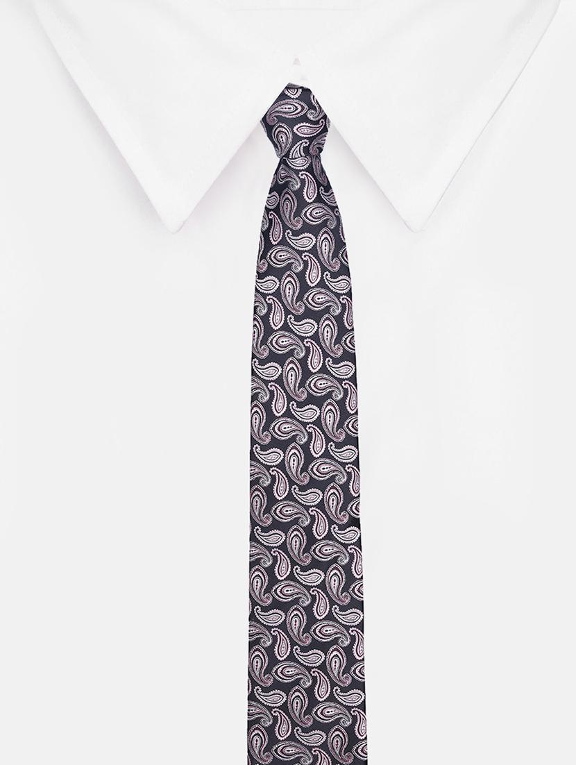 balck micro fiber tie - 16815579 - Zoom Image - 2