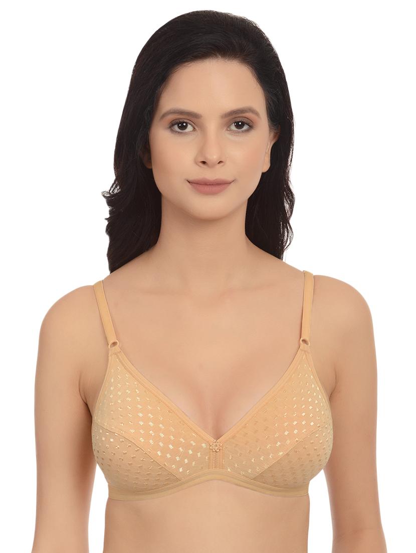 floral patch dobby bra - 16815641 - Zoom Image - 1