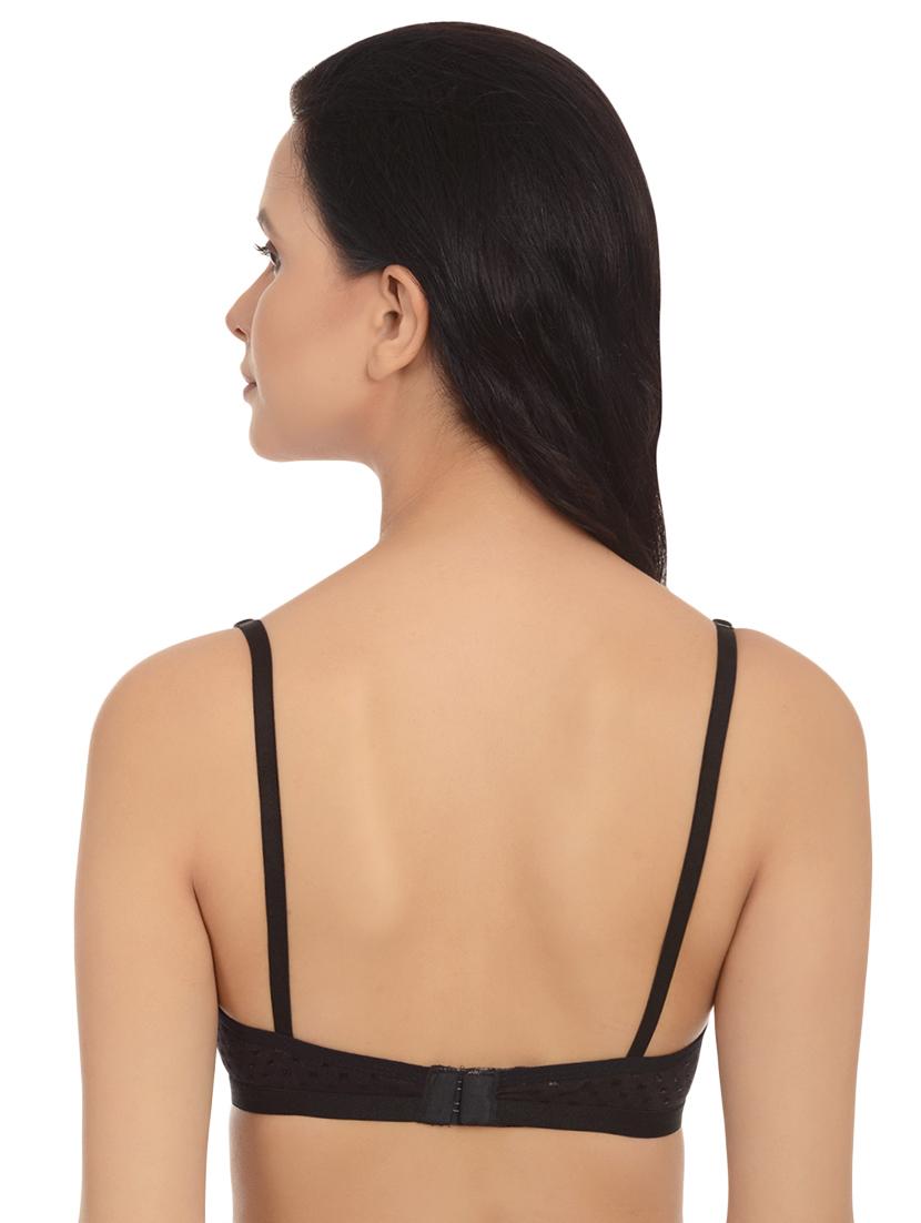 floral patch dobby bra - 16815642 - Zoom Image - 3