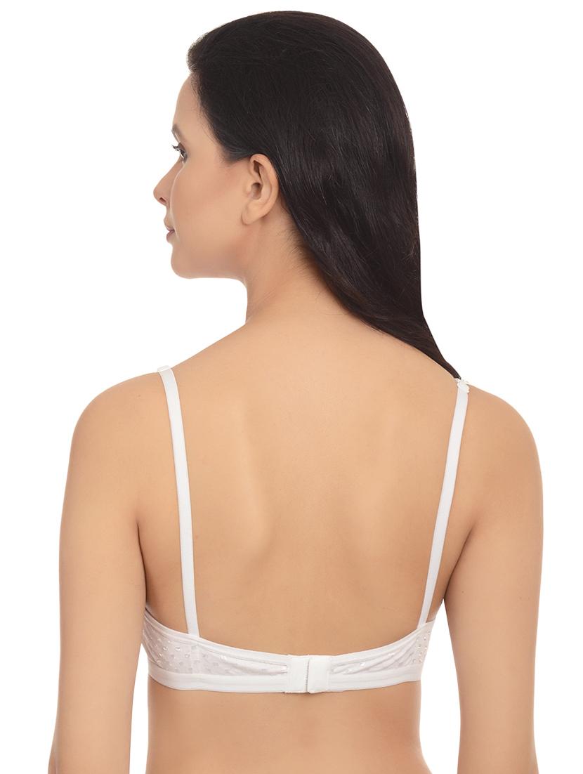 floral patch dobby bra - 16815643 - Zoom Image - 2