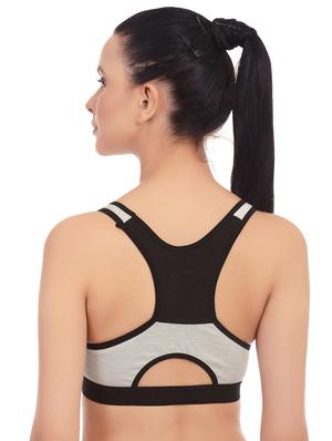 racer back sports bra - 16815663 - Standard Image - 3