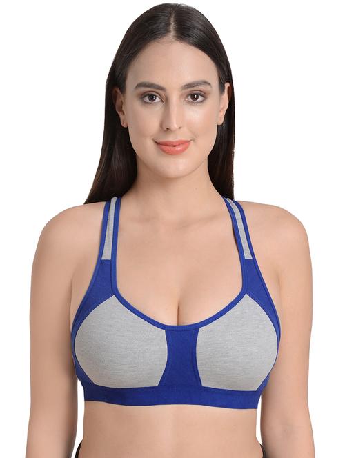 racer back sports bra - 16815671 - Standard Image - 1