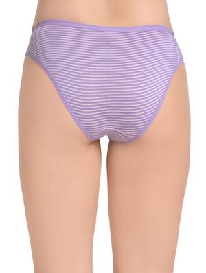 low rise striped bikini panty - 16815681 - Standard Image - 2