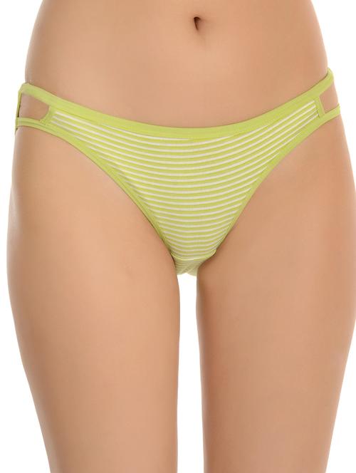 low rise striped bikini panty - 16815693 - Standard Image - 1